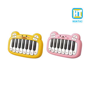 Gros dessin animé clochette électronique minuscule instrument de musique en plastique pour enfants jouet de <span class=keywords><strong>piano</strong></span> de type basse - Product Image 1