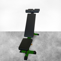 Banc FID réglable robuste banc réglable plat avec extension de jambe et courbure des jambes banc d'entraînement assis ab