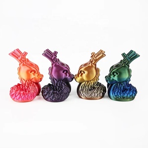 Filamento de PLA de Seda de Alta Calidad, 1 kg/rollo, Doble Arcoíris, Tres Colores - Product Image 4