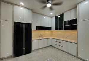 Armarios de cocina modernos Armarios de cocina de diseño de lujo Armarios de cocina de madera maciza - Product Image 5