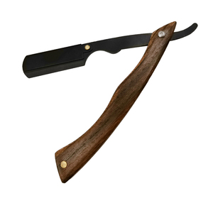 Wet Stainless Steel Edge Safety Blades Cutting <strong>Custom</strong> <strong>Handle</strong> Beard Adjustable Straight Shaver <strong>Razor</strong> - Product Image 1