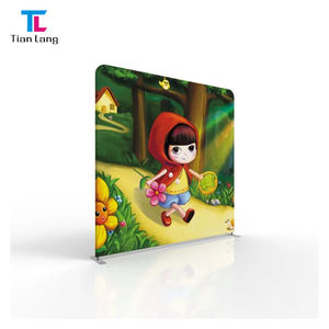 TianLang Custom <b>Photo</b> Booth Background Wedding Fancy Displays Stand Tension Fabric Backdrops for Parties and Trade Shows - Product Image 5