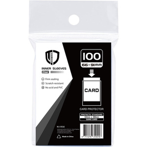 Protège-cartes standard transparents 66×91 pour cartes TCG Pokémon Yu-Gi-Oh, pochettes intérieures en plastique, protège-cartes de jeu de société MTG - Product Image 6