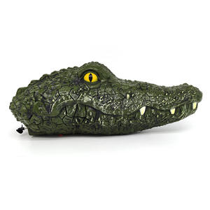 Barco teledirigido con Control remoto, Animal <span class=keywords><strong>Cocodrilo</strong></span>, 2020 GHz, 4 canales, novedad, 2,4, juguetes con <span class=keywords><strong>velocidad</strong></span> de 15 KM/H - Product Image 4