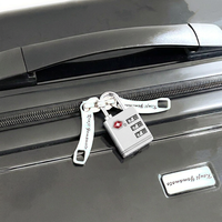 Cadenas de sécurité TSA-520 fiable à combinaison à 3 chiffres pour ordinateur portable, sac à dos, valise de voyage et casier personnel