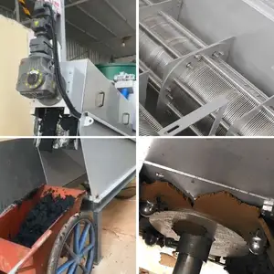 Máquina de desidratação de lodo multi-disco para unidades de espessamento de lodo