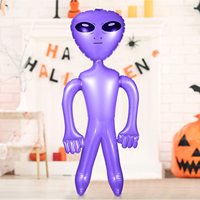 Personnalisé Pvc Durable Gonflable Alien Jouets Suspendus Alien Partie Décoration Jouets Anime Dessin Animé Poupée Jouet pour La Publicité