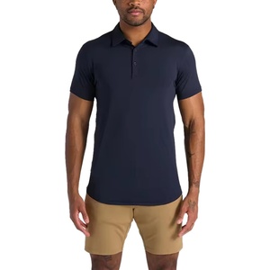 Camisetas Polo Premium para Hombre, Logotipo Personalizado Bordado, Patrón Sólido, Mezcla de Algodón y Poliéster, Tejido de Punto - Product Image 5