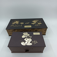 Boîtes rigides recyclables haut de gamme pour présentation de chocolats, présentoir en forme de livre, plateau pour colliers, bagues, montres, bijoux, impression UV en relief