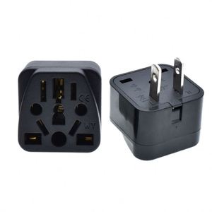 NEW <strong>Universal</strong> to US Plug <strong>Adapter</strong> Type B 2 Pins 10A 250V EU USA AU UK <strong>Multifunction</strong> International Travel Conversion Plug Japan - Product Image 3