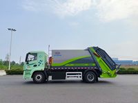 Camion à ordures compacteur 100% électrique Chengli Xingchi, zéro émission, pour l'assainissement municipal