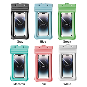 Bolsa <span class=keywords><strong>de</strong></span> teléfono impermeable inflable <span class=keywords><strong>de</strong></span> doble seguro con tira <span class=keywords><strong>de</strong></span> sellado TPU Airbags flotantes al aire libre deportes acuáticos bolsa <span class=keywords><strong>de</strong></span> teléfono celular - Product Image 3