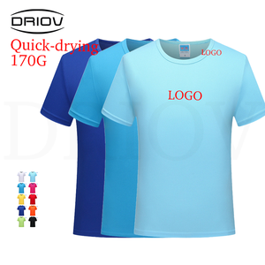 เสื้อยืดผู้ชายเข้ารูปสีขาวโพลีเอสเตอร์สีขาวพิมพ์ลาย100แห้งเร็วเสื้อยืดโพลีเอสเตอร์สีขาวพิมพ์ลายแบบระเหิดสำหรับ - Product Image 1