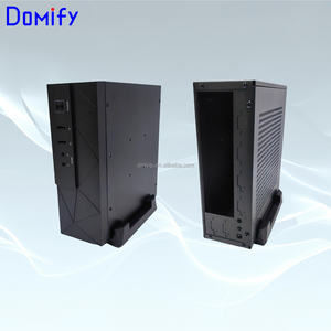 Gabinete de Escritorio Vertical Delgado K06 Mini ITX de Alto Rendimiento para <span class=keywords><strong>PC</strong></span> de Oficina SSD de 2.5" 3.5" HTPC Rack CFF Computadora Pequeña para Oficina en Casa en Stock - Product Image 3