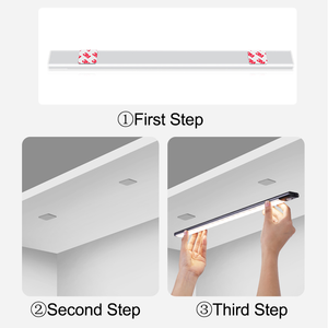 Pin <span class=keywords><strong>Powered</strong></span> tủ quần áo cảm biến Đèn cảm biến chuyển động LED không dây Tủ ánh sáng dưới ánh sáng nội các - Product Image 6