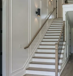 Balustrades en <span class=keywords><strong>bois</strong></span> chaudes avec des finitions lisses <span class=keywords><strong>pour</strong></span> les porches de ferme rustiques et les escaliers confortables de maison familiale - Product Image 4