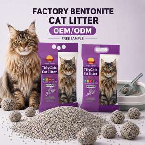 Arena para Gatos de Bentonita de Fuerte Aglutinación, Productos para Mascotas - Product Image 1