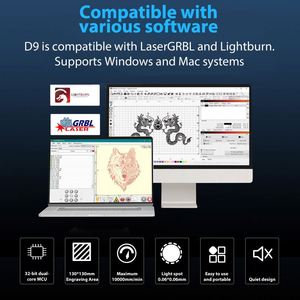 Chuyên nghiệp CNC mini máy khắc laser Máy tính để bàn máy cắt khắc máy - Product Image 4