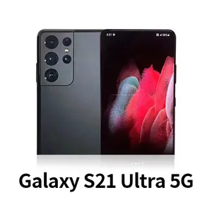 携帯電話S21S20S10携帯電話用ウルトラ電話samsung s21ult12128GBスマートフォングレードAA Samsung用