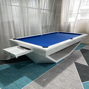 Mesa <span class=keywords><strong>de</strong></span> Billar <span class=keywords><strong>de</strong></span> Madera con Pizarra <span class=keywords><strong>de</strong></span> 7/8/9 Pies, Estilo Contemporáneo, Personalizada, para el Hogar, Deportes, Sala <span class=keywords><strong>de</strong></span> Juegos, <span class=keywords><strong>Precio</strong></span> <span class=keywords><strong>de</strong></span> Fábrica al por Mayor - Product Image 2