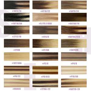 Vente en gros de qualité supérieure Trame de cheveux à coudre en machine Remy vierge à double tirage 100% Extensions de cheveux de trame humaine russe - Product Image 4