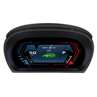 Pour BMW E90 E91 E92 2005-2012, tableau de bord numérique Carplay, GPS, compteur de vitesse, tableau de bord numérique virtuel pour voiture