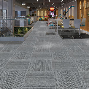 Carreaux de moquette écologiques Carreaux de moquette commerciaux en PVC ignifugé coloré Glasbac Carreaux de moquette décoratifs carrés pour sol de chambre à coucher - Product Image 4