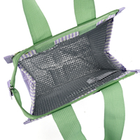 Sac isotherme pour déjeuner avec logo personnalisé, réutilisable, imperméable, thermique, avec poignées, pour pique-nique, travail, école, voyage