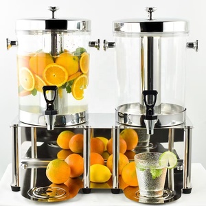 <span class=keywords><strong>Distributeur</strong></span> de boissons en verre transparent de 16 L avec robinet, style moderne, pour fêtes, jus, bière, stockage de boissons, méthode de réfrigération, <span class=keywords><strong>eau</strong></span> - Product Image 5