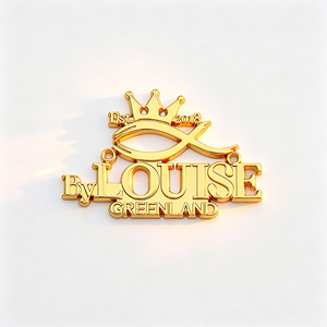 Étiquette en métal gaufré en alliage de zinc pour denim, articles en cuir et sacs à dos – Logo personnalisé – Fournisseur professionnel d'usine - Product Image 2