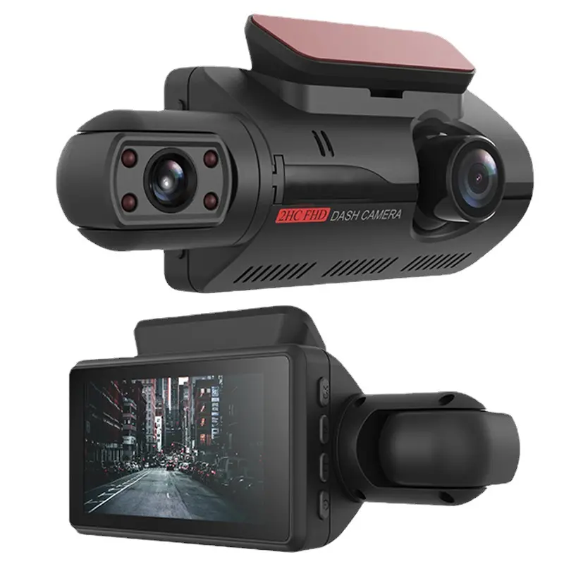 X429 Dual Lens 4k+1080p 3 Channels Camera 2k+1080p+1080p 2022 Camera Car Recorder Car Black Box 4k Dash Cam