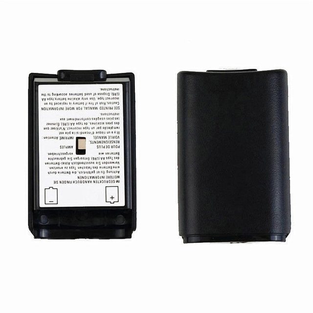1Pc AA Battery Back Shell Cover Bracket Shell Solid Color Plastic Battery Cover for X-box 360 Wireless Controller Battery Pack