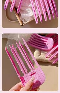 High Skull Top <b>Cushion</b> Comb Hair Root Fluffy Artifact Hair Top Top Natural Fluffy Traceless Style Hair Comb - Product Image 4