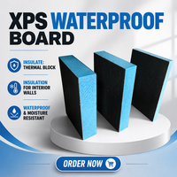 Plaque de support imperméable pour mur extérieur, panneau de support pour carrelage XPS, matériau isolant thermique