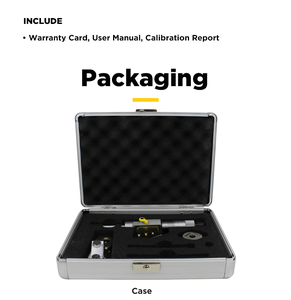 Digital Asimeto <b>Micrometer</b> 115-02-1: 1-2 Range ±0.0002 Accuracy 4 Anvils IP65 NIST Traceable Cert - Product Image 4