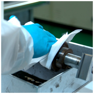 Boîte distributrice de lingettes absorbantes jetables <span class=keywords><strong>tout</strong></span> usage, haute résistance, en polyscellulose, pour nettoyage industriel Pop-N-Wipe - Product Image 5