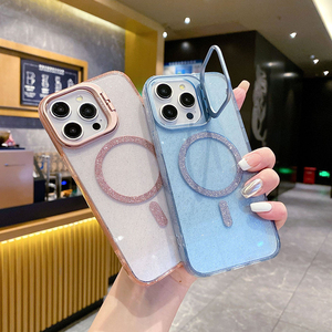 Funda Magnética Transparente de PC de Lujo a Prueba de Golpes <span class=keywords><strong>para</strong></span> <span class=keywords><strong>iPhone</strong></span> 13 14 Plus 15 16 17, Compatible con Carga Inalámbrica, MOQ500 - Product Image 4