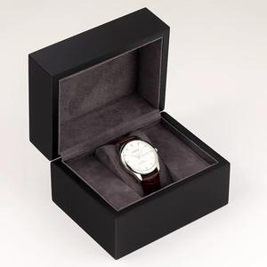 Luxury Accept Custom Logo Black Wood Watch Display <b>Box</b> <b>for</b> <b>Presenting</b> Watches As an Elegant Gift Case - Product Image 3