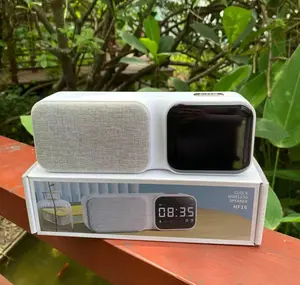 Ama zon Echo Dot第4代Alexa语音助手智能扬声器无线时钟户外便携式扬声器