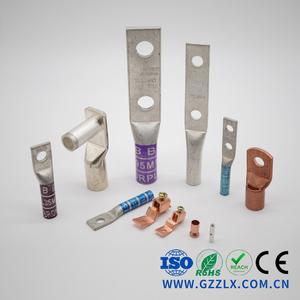 Bakır boru terminalleri için renk kodlu pabuçları ile bakır sıkıştırma terminalleri özelleştirilebilir sıkma kablo pabuçları - Product Image 6