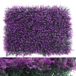 Haie artificielle Nouveau design <span class=keywords><strong>Faux</strong></span> gazon Panneau de plantes Mur vert pour la vente en gros - Product Image 5