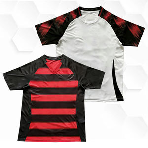 Fußballtrikots Großhandel Hochwertige Europäische Fußballverein-Trikots für Flamengo Camisetas De Futbol - Product Image 1