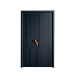 Serrure Électrique pour Porte en Acier Ignifugée 120 Minutes pour Villas de Luxe, <span class=keywords><strong>avec</strong></span> Revêtement PVC, Réduction du Bruit et Verrouillage Numérique - Product Image 4