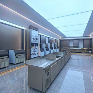 Restaurante Cocina Refrigeración Ensalada Gabinete Ensalada Pantalla <span class=keywords><strong>Nevera</strong></span> Ensaladera <span class=keywords><strong>Bar</strong></span> <span class=keywords><strong>Mesa</strong></span> de preparación - Product Image 1