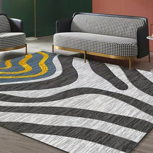 Cao cấp 3D in Polyester sàn thảm lớn mô hình hiện đại phòng khách thảm cho nhà cầu nguyện không gian cửa sử dụng-nhà máy bán buôn - Product Image 6