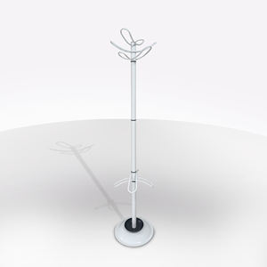 Porte-manteau GILDA en métal blanc - Product Image 1