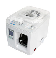 Machine à cerclage automatique de billets de banque Huijin ZB-100, série avec construction métallique, vitesse de cerclage de 2,5 s, pour usage bancaire et financier
