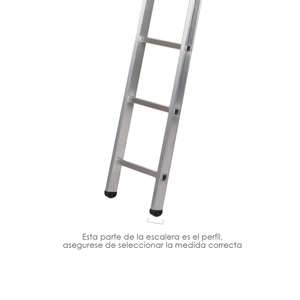 Tappo terminale per scala in alluminio Classik (1/2/3 sezioni) e ponteggio (versione 2019) - Product Image 3