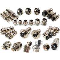 Vente directe usine – Connecteur d'alimentation aviation en cuivre GX12 GX16 GX20, 2 à 10 broches, mâle/femelle, à monter sur panneau, IP55 500V