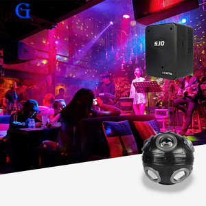 Nueva Luz de Discoteca con Movimiento de Cabeza, Efecto Estroboscópico 4 en 1, Luz de Bola Móvil con Efecto de Elevación para Club Nocturno, DMX 10x20W - Product Image 4